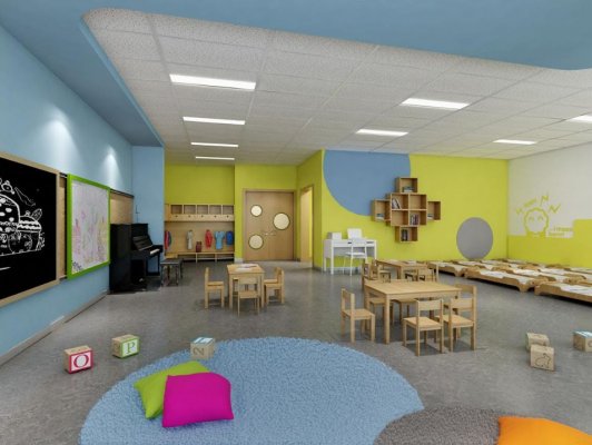 成都教育机构装修，如何打造舒适的活动空间？
