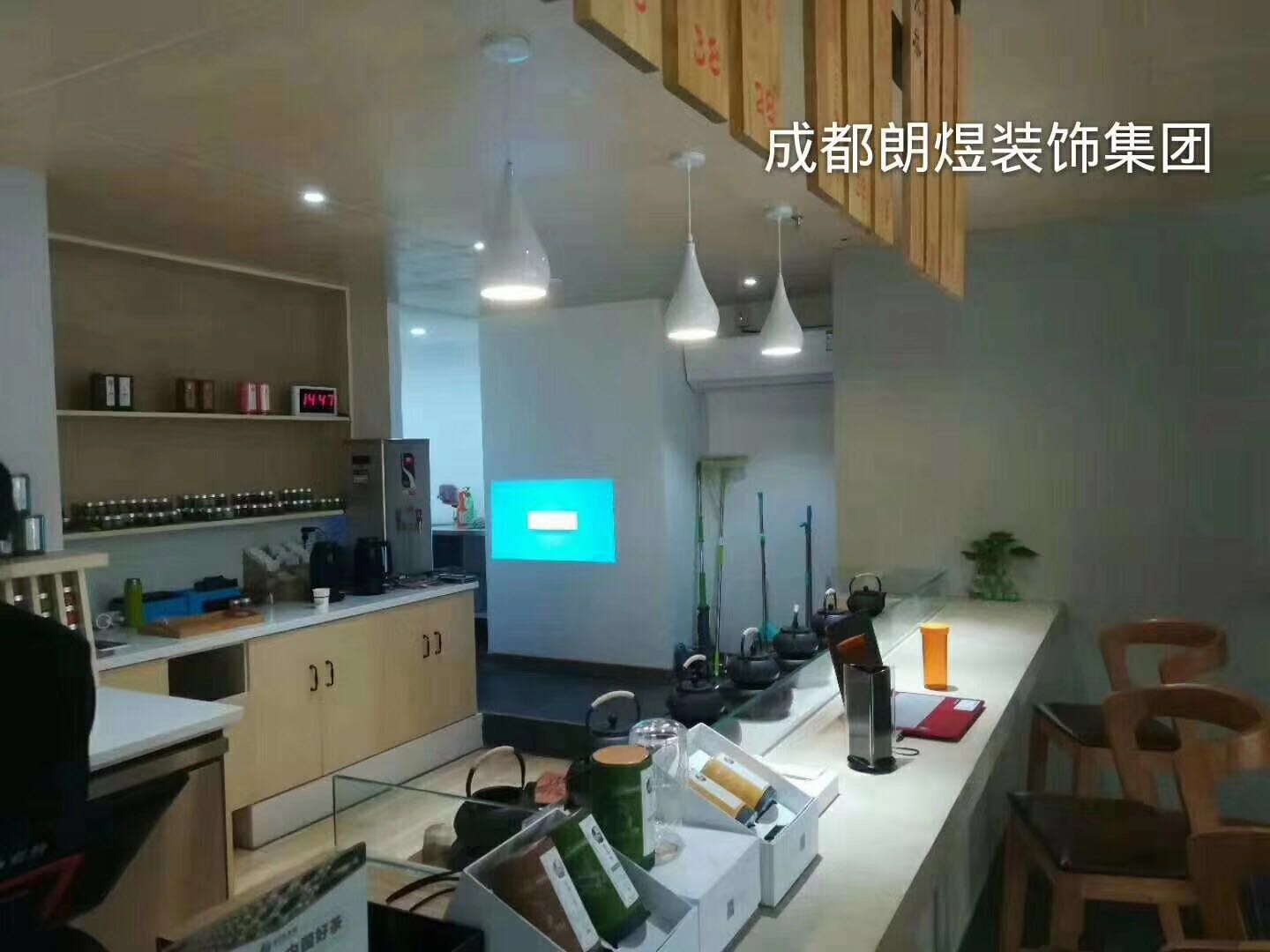 昌宁号茶铺收银台装修图