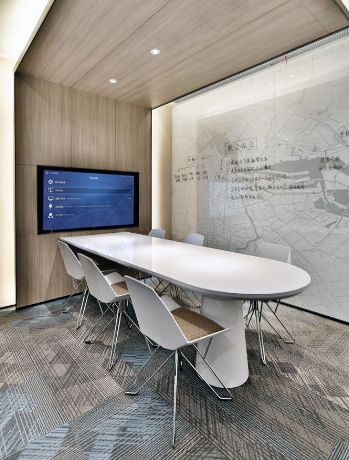 小型互联网公司会议室装修效果图